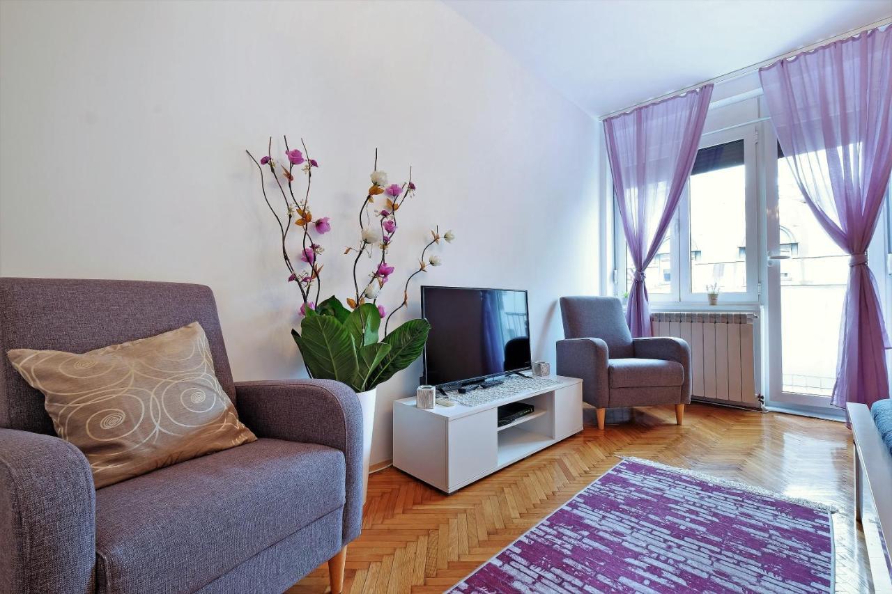 Zen City Center Apartment & Garage Nearby Belgrado Exterior foto
